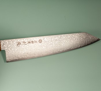 Toshitaka SG2 Damascus Wa-Kiritsuke 215mm Oak