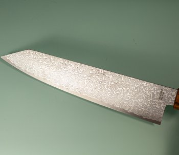 Toshitaka SG2 Damascus Wa-Kiritsuke 215mm Oak