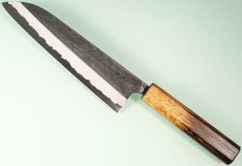 Kanta Okada AO2 Kurouchi Wa-Santoku 185mm