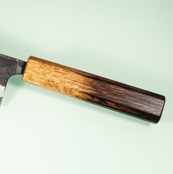 Kanta Okada AO2 Kurouchi Wa-Santoku 185mm