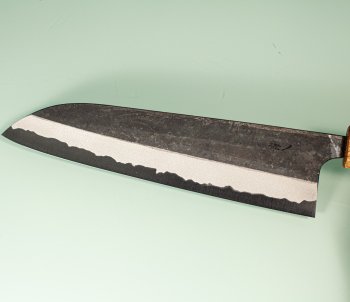 Kanta Okada AO2 Kurouchi Wa-Santoku 185mm