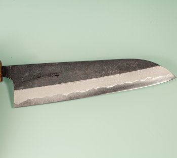 Kanta Okada AO2 Kurouchi Wa-Santoku 185mm