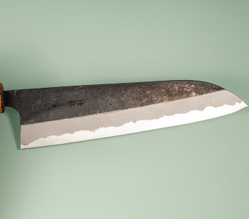 Kanta Okada AO2 Kurouchi Wa-Santoku 185mm