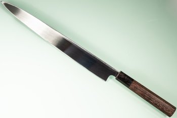 Hatsukokoro Shirasagi Migaki Shirogami Wa-Yanagiba 290mm Wenge