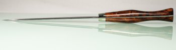 Nigara R2 Kurouchi Tsuchime Petty 140mm Ironwood