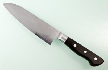 OEM Damascus 33 Santoku 16.5cm Ebenholz