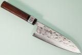Fujiwara Teruyasu Maboroshi Wa-Santoku 150mm Rosewood