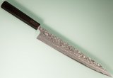 Shiro Kamo Pulverstahl Wa-Sujihiki 270mm Ebony