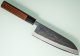 Tadafusa Shirogami Black Santoku 165mm RO