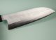 Shirou Kamo Aogami 2 Ebony Santoku 150mm