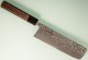 Tanaka Shigeki R2 Damascus Wa-Nakiri 165mm Walnuss