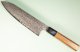 Hatsukokoro Ginyo Silver 3 Tsuchime Damascus Wa-Santoku 180mm Teak
