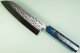Tadafusa S-43 Wa-Santoku 170mm Hammered SLD blau stabilisiert
