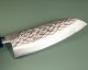Tadafusa S-43 Wa-Santoku 170mm Hammered SLD blau stabilisiert
