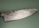 Hatsukokoro Ginga ATS-34 Nickel Damascus Wa-Santoku 185mm Wenge