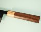 Nishida Shirogami 1 Extended Wa-Santoku 180mm Kurouchi Walnut