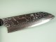 Katayama VG-10 Damascus polished Wa-Santoku 165mm gelb stabilisiert Bffelhorn