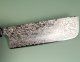 Hatsukokoro Ginga ATS-34 Nickel Damascus Wa-Nakiri 165mm gelb stabilisiert Bffelhorn