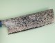 Hatsukokoro Ginga ATS-34 Nickel Damascus Wa-Nakiri 165mm blau stabilisiert