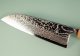 Tsunehisa SLD Damascus polished Wa-Santoku 170mm RWO