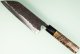 Fujiwara Teruyasu Denka Wa-Santoku 165mm gelb/schwarz stabilisiert Bffelhorn