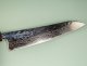 Tsunehisa 440C Dama Washiji Mirror Wa-Gyuto 215mm Oak
