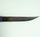 Tsunehisa AUS10 Damascus Steak Knife 110mm blue