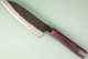 Shiro Kamo black AS Wa-Santoku 170mm rot stabilisiert