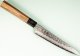 Hatsukokoro VG10 Damascus Tsuchime Wa-Petty 150mm Teak