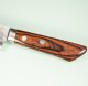 Masutani VG-10 Damast Tsuchime Ko-Santoku 130mm brown