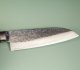 Masutani VG-10 Damast Tsuchime Ko-Santoku 130mm brown