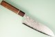 Shiro Kamo AS Damascus Wa-Santoku 170mm Walnuss/Ahorn/Ebenholz