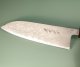 Shiro Kamo AS Damascus Wa-Santoku 170mm Walnuss/Ahorn/Ebenholz