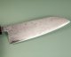 Shiro Kamo AS Damascus Wa-Santoku 170mm Walnuss/Ahorn/Ebenholz