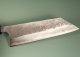 Shu Matsubara AO2 Nashiji Wa-Bunka 180mm grau stabilisiert/Bffelhorn