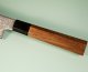 Hatsukokoro Hikari SLD Damascus Kurozome Ko Wa-Santoku 150mm Teak