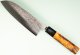Tadafusa S-43 Wa-Santoku 170mm Hammered SLD orange stabilisiert/Bffelhorn