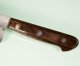 Tsunehisa Ginsan Nashiji Santoku 185mm braun