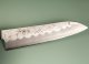 Tsunehisa Ginsan Nashiji Santoku 185mm braun