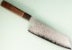 Shiro Kamo AS Damascus Wa-Bunka 185mm Walnuss/Ahorn/Ebenholz