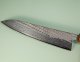 Tsunehisa AUS10 Nawame Damascus Wa-Gyuto 215mm burnt Oak