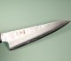 Hatsukokoro Ginrei Silver 3 Nashiji Ko-Wa-Santoku 150mm Ebony