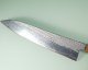 Tsunehisa AUS10 Nawame Damascus Wa-Gyuto 245mm burnt Oak