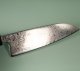 Tsunehisa SRS13 Damascus polished Wa-Santoku 165mm Ebony/white