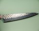 Tsunehisa Geppaku polished G3 Tsuchime Damascus Wa-Petty 140mm
