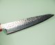 Tsunehisa Geppaku polished G3 Tsuchime Damascus Wa-Petty 140mm