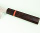Tsunehisa G3 Tsuchime Damascus Wa-Santoku 170mm Ebony/red