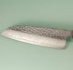 Tsunehisa G3 Tsuchime Damascus Wa-Santoku 170mm orange stabilisiert/B�ffelhorn