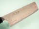 Takeshi Saji VG10 Gold Damascus Wa-Nakiri 160mm orange stabilisiert/B�ffelhorn