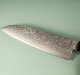 Toshitaka SG2 Damascus Wa-Santoku 180mm Ebony/Buffalo